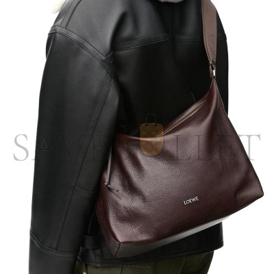 LOEWE CUBI CROSSBODY BAG IN SUPPLE GRAINED CALFSKIN B906K70X14-324 (44*30*18cm)