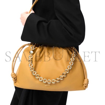LOEWE LARGE FLAMENCO PURSE IN MELLOW NAPPA LAMBSKIN A411FPDX01-6715 (41*26*9cm)