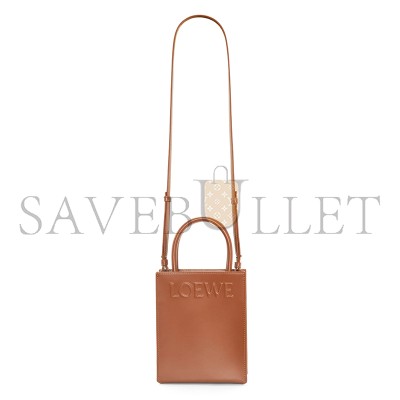 LOEWE STANDARD A5 TOTE IN SHINY CALFSKIN A933S30X01-2530 (21*17*6cm)
