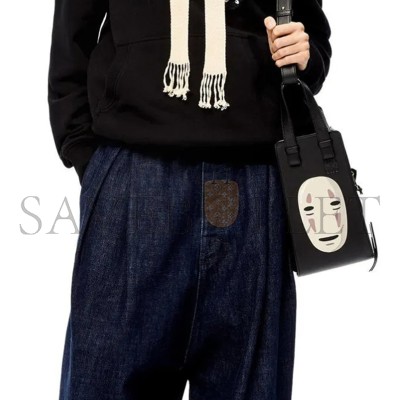 LOEWE X STUDIO GHIBLI HAMMOCK COMPACT BAG IN CLASSIC CALFSKIN A538S35X36-1100 (30*25*13.5cm)