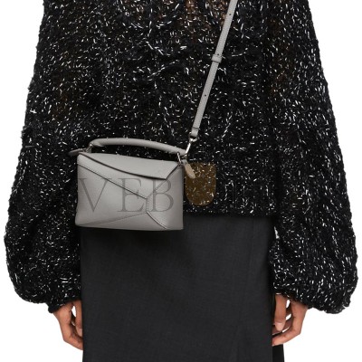 LOEWE MINI PUZZLE EDGE BAG IN SOFT GRAINED CALFSKIN A510P88X16-1150 (18*12.5*8cm)