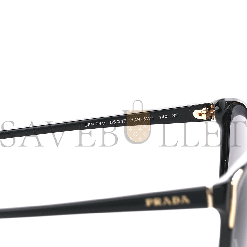 PRADA ACETATE SUNGLASSES SPR 01O BLACK