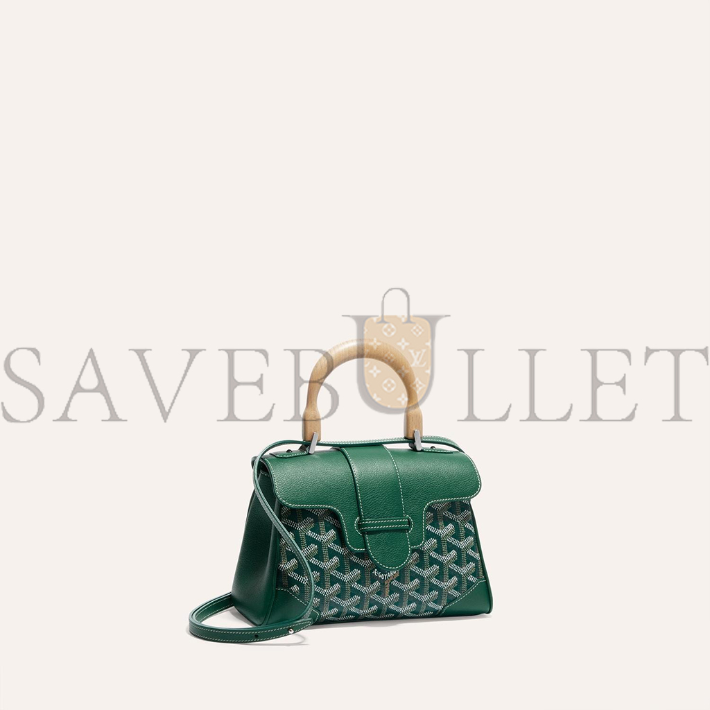 GOYARD SAÏGON SOUPLE MINI BAG SAIGONMINTY09CL09P (20*15*7.5cm)