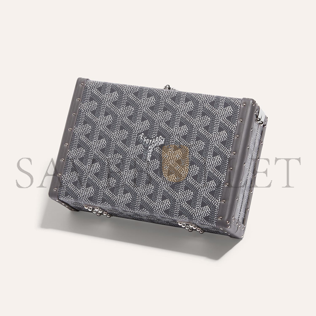 GOYARD MINAUDIÈRE TRUNK BAG MINA08PMLTY51CL51P (17*11.5*5.5cm)