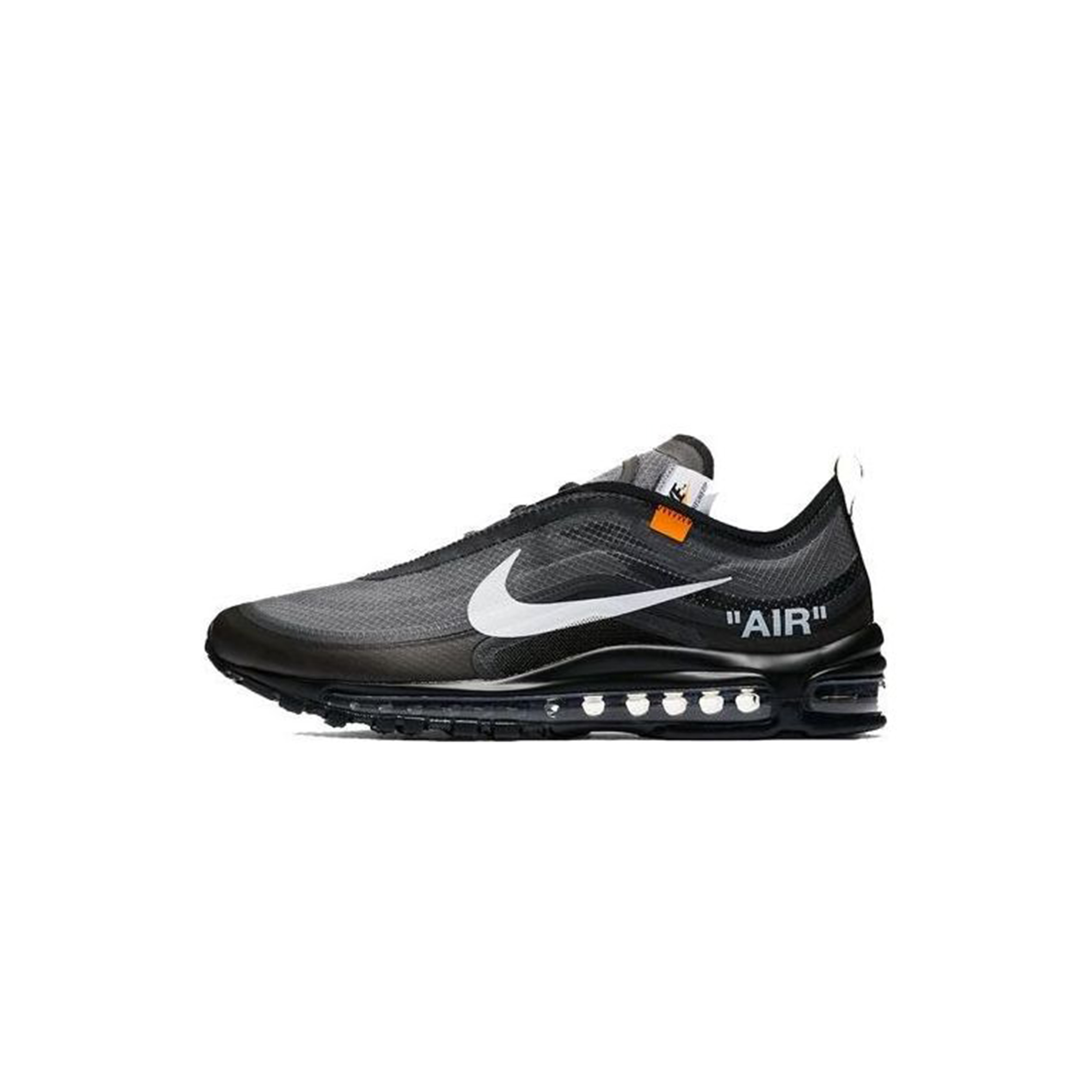 NIKE 97OW OFF-WHITE X NIKE AIR MAX 97“ALL BLACK” AJ4585-001