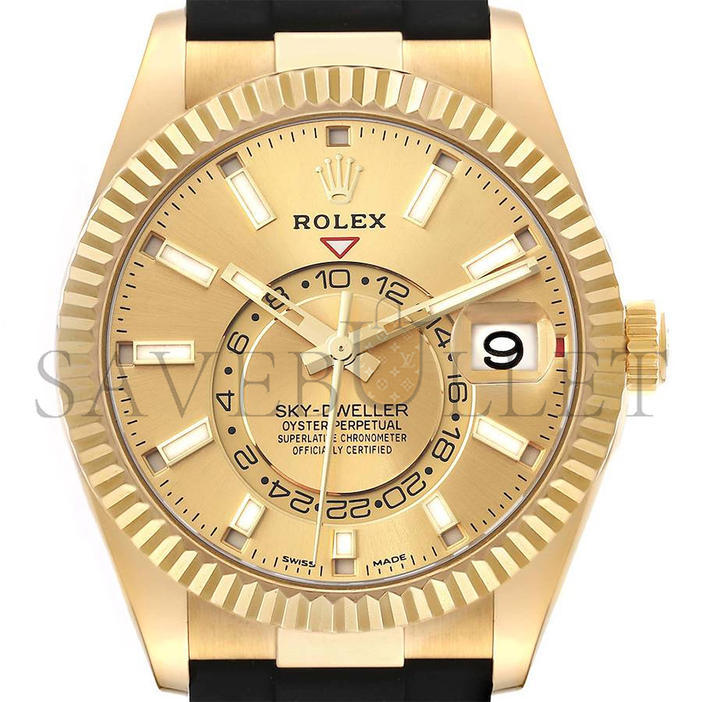 ROLEX SKY-DWELLER 42MM WATCH 326238