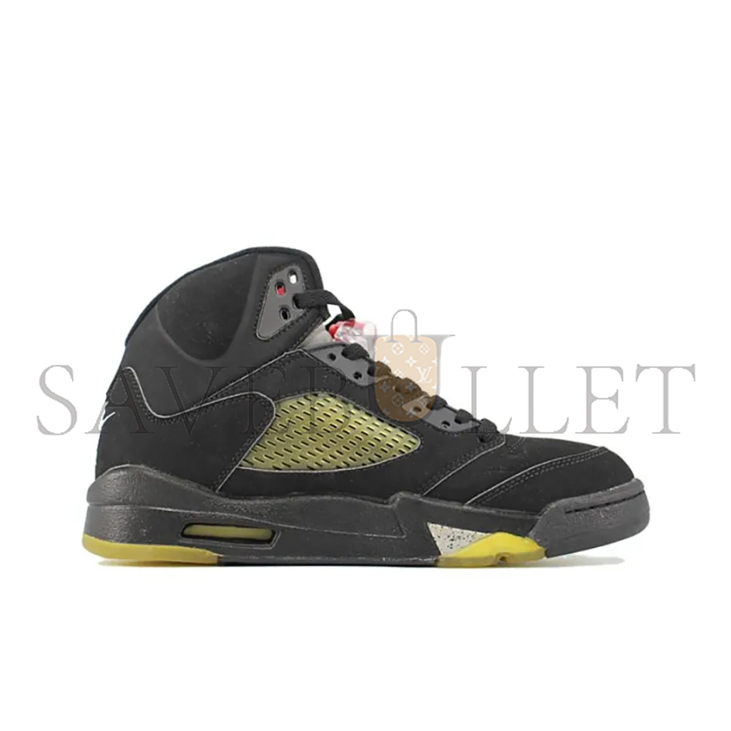 NIKE JORDAN 5 RETRO BLACK METALLIC 136027-001