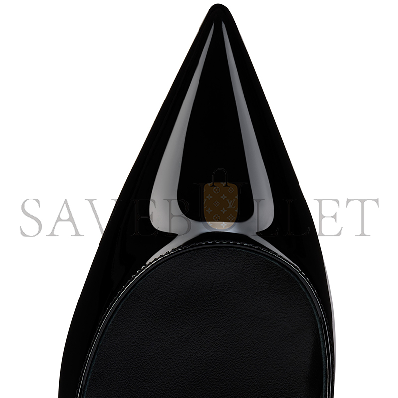 CHRISTIAN LOUBOUTIN MISS Z 80 MM PUMPS-PATENT CALF LEATHER-BLACK-WOMEN 1250929B439