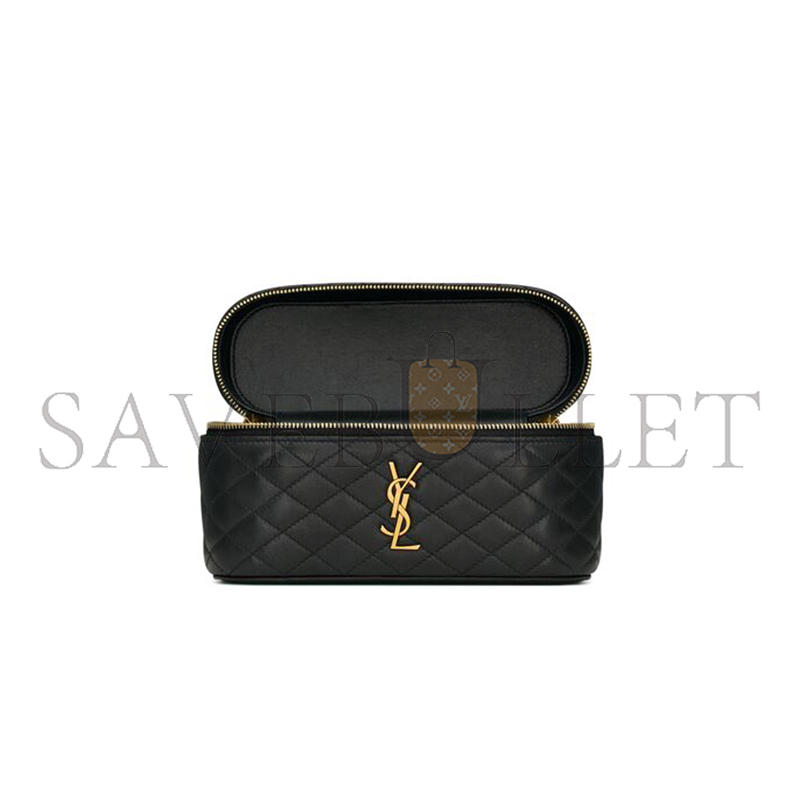 YSL GABY VANITY BAG IN LAMBSKIN 7667311EL071000 (18*11*6.5cm) YSL GABY VANITY BAG IN LAMBSKIN 7667311EL071000 (18*11*6.5cm)