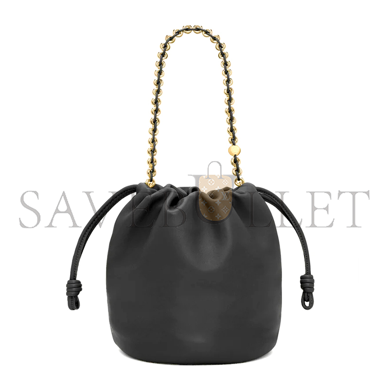 LOEWE FLAMENCO PURSE BUCKET IN MELLOW NAPPA LAMBSKIN A411FPBX02-1100 (32*24*17cm) LOEWE FLAMENCO PURSE BUCKET IN MELLOW NAPPA LAMBSKIN A411FPBX02-1100 (32*24*17cm)