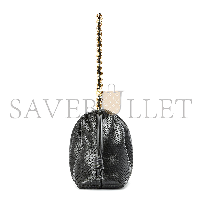 LOEWE MEDIUM FLAMENCO PURSE IN SNAKESKIN 012403-054 (30*20*10.5cm)