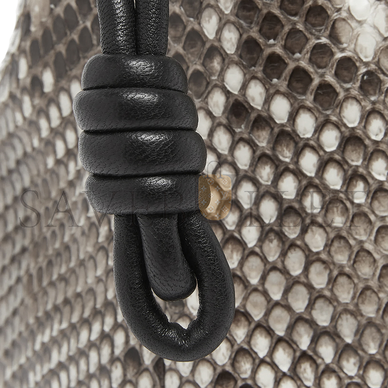 LOEWE MEDIUM FLAMENCO PURSE IN SNAKESKIN 012403-630 (30*20*10.5cm)