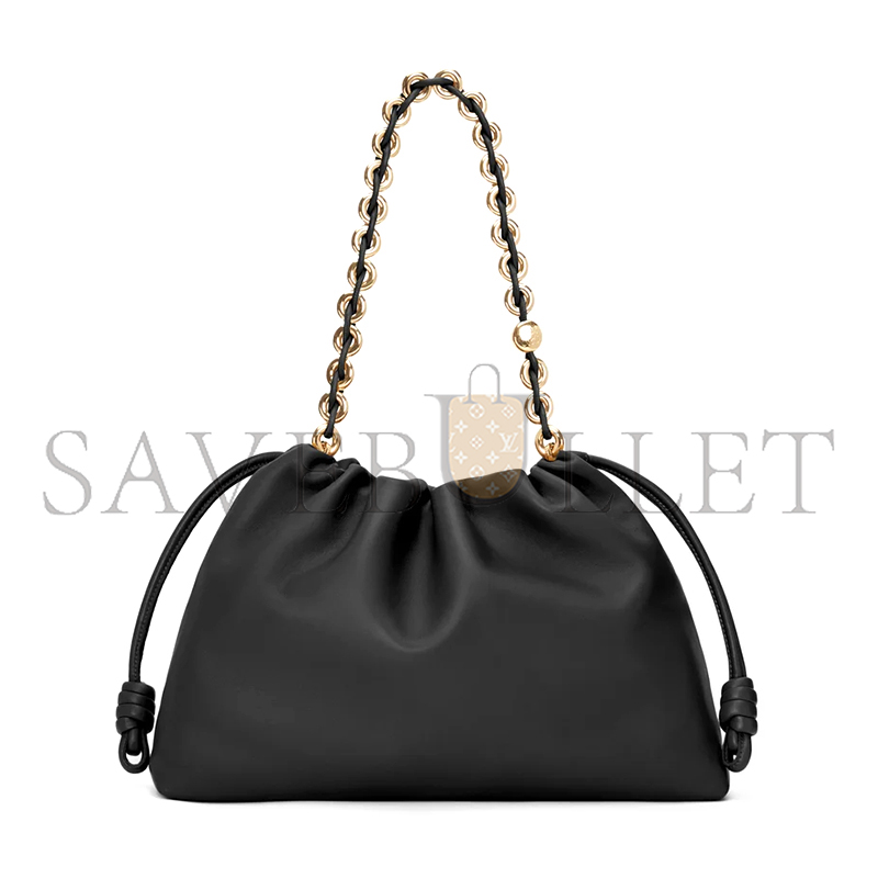 LOEWE LARGE FLAMENCO PURSE IN MELLOW NAPPA LAMBSKIN A411FPDX01-1100 (41*26*9cm) LOEWE LARGE FLAMENCO PURSE IN MELLOW NAPPA LAMBSKIN A411FPDX01-1100 (41*26*9cm)