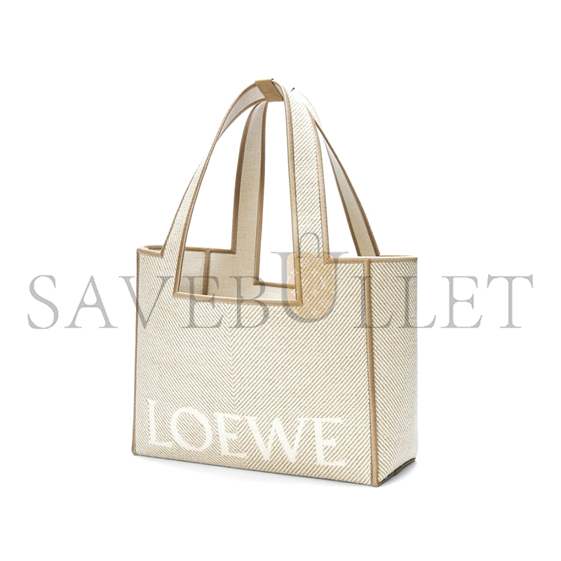 LOEWE MEDIUM LOEWE FONT TOTE IN JACQUARD CANVAS ALF1B61X11-2370 (30*25.5*15cm) LOEWE MEDIUM LOEWE FONT TOTE IN JACQUARD CANVAS ALF1B61X11-2370 (30*25.5*15cm)