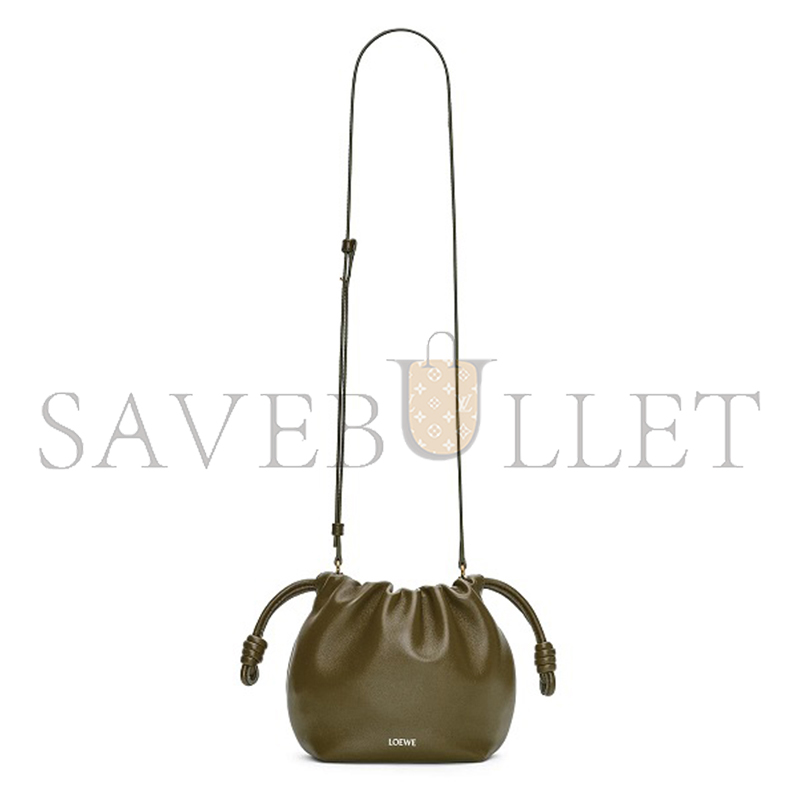 LOEWE MINI FLAMENCO PURSE IN MELLOW NAPPA LAMBSKIN 062348-254 (23*17*5.5cm)