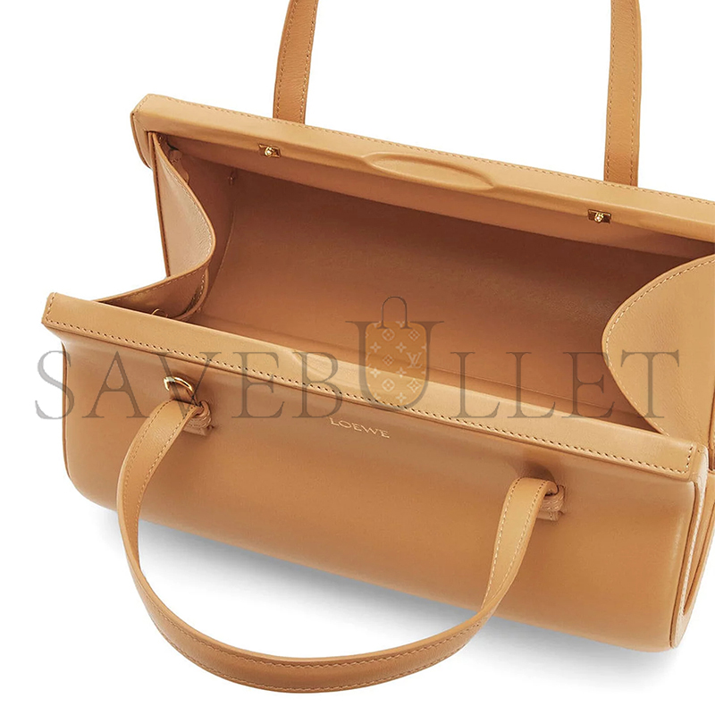 LOEWE SMALL CLASP BAG IN CALFSKIN 116371 (25*15*13cm)