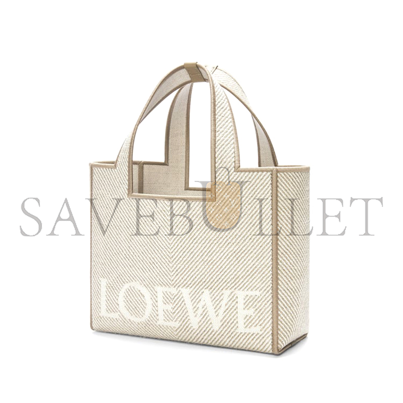 LOEWE SMALL LOEWE FONT TOTE IN JACQUARD CANVAS ALF1B59X14-2370 (24*19.5*11cm) LOEWE SMALL LOEWE FONT TOTE IN JACQUARD CANVAS ALF1B59X14-2370 (24*19.5*11cm)