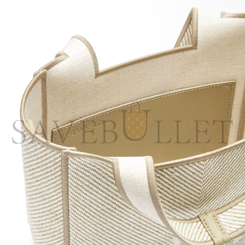 LOEWE SMALL LOEWE FONT TOTE IN JACQUARD CANVAS ALF1B59X14-2370 (24*19.5*11cm) LOEWE SMALL LOEWE FONT TOTE IN JACQUARD CANVAS ALF1B59X14-2370 (24*19.5*11cm)