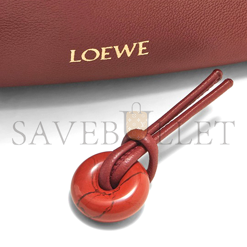 LOEWE MINI FLAMENCO PURSE IN MELLOW NAPPA LAMBSKIN 062348-354 (23*17*5.5cm)