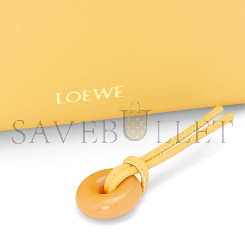 LOEWE MINI FLAMENCO PURSE IN MELLOW NAPPA LAMBSKIN 062348-412 (23*17*5.5cm)