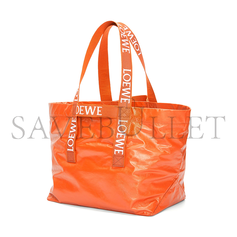 LOEWE FOLD SHOPPER IN PAPER CALFSKIN B507X23X01-9100 (50*31*20cm)