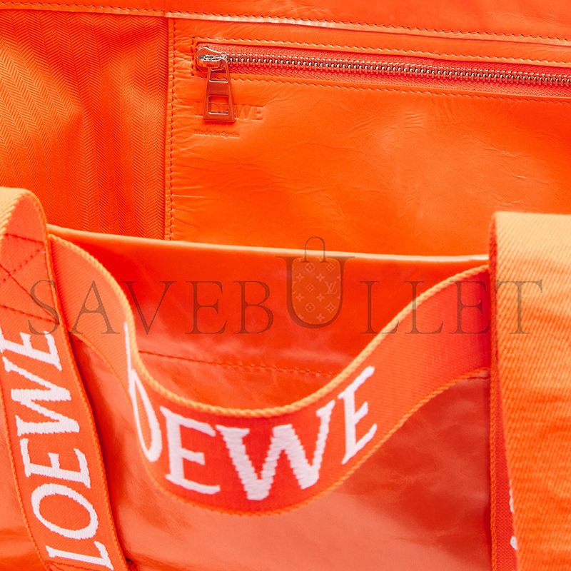 LOEWE FOLD SHOPPER IN PAPER CALFSKIN B507X23X01-9100 (50*31*20cm)