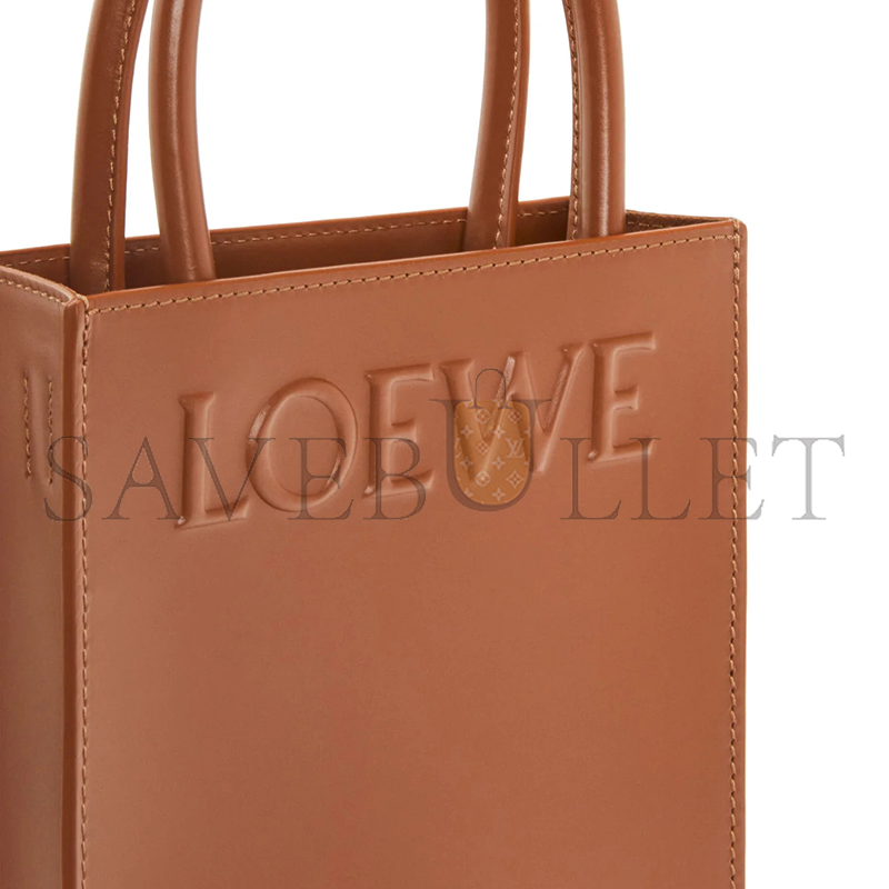 LOEWE STANDARD A5 TOTE IN SHINY CALFSKIN A933S30X01-2530 (21*17*6cm)