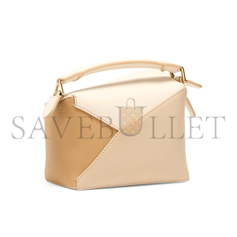 LOEWE MINI PUZZLE EDGE BAG IN CLASSIC CALFSKIN A510P60X38-565 (18*12.5*8cm)