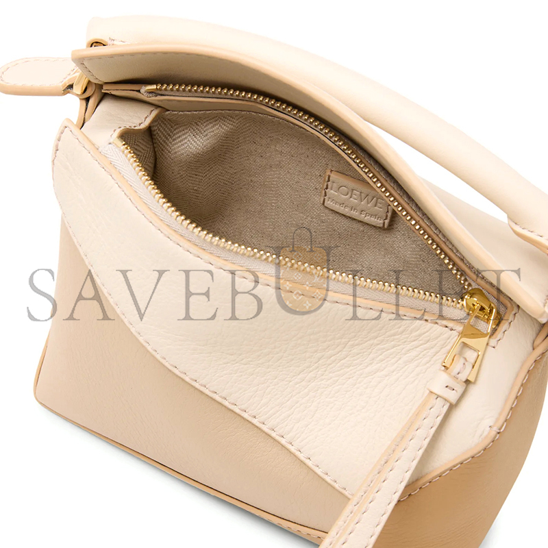 LOEWE MINI PUZZLE EDGE BAG IN CLASSIC CALFSKIN A510P60X38-565 (18*12.5*8cm)