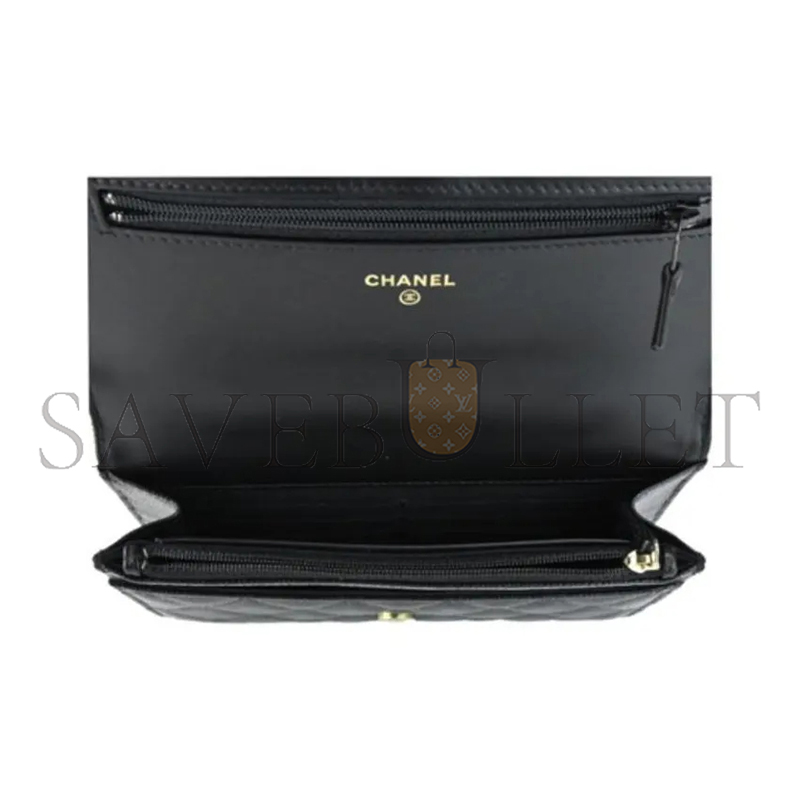 CHANEL WALLET ON CHAIN AP2804 B08299 94305 (19.5*12.5*3.5cm)