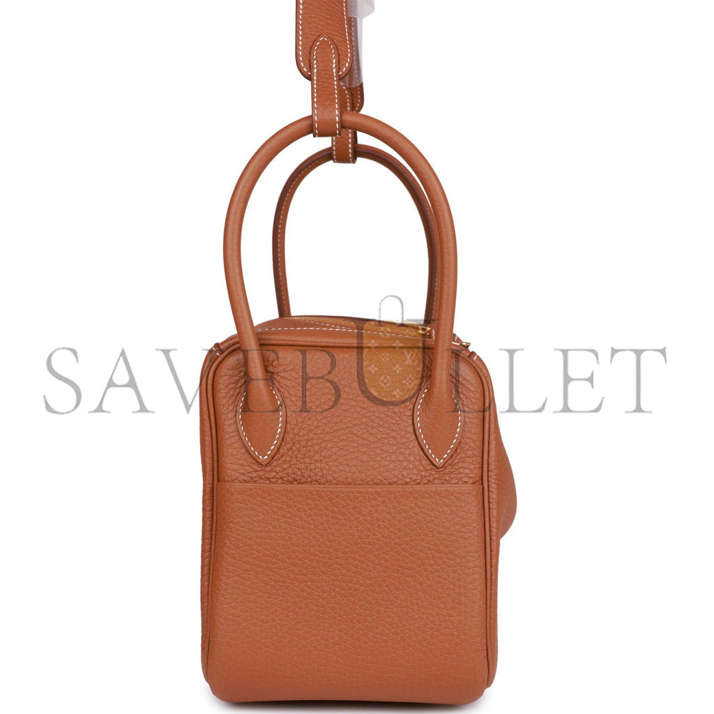 HERMES LINDY 26 GOLD CLEMENCE GOLD HARDWARE (26*18*12cm)