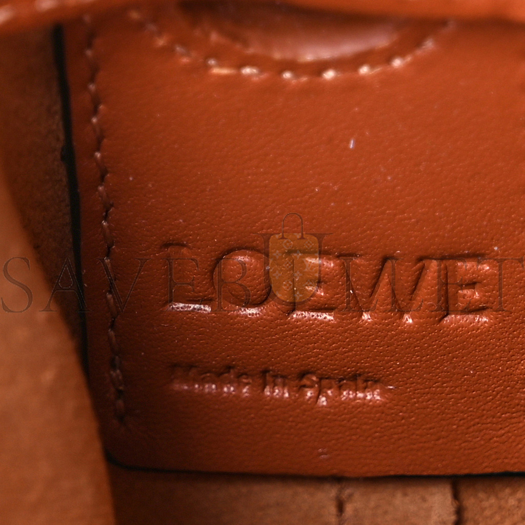 LOEWE CALFSKIN BALLOON NANO BUCKET BAG TAN (14*9*5cm) LOEWE CALFSKIN BALLOON NANO BUCKET BAG TAN (14*9*5cm)