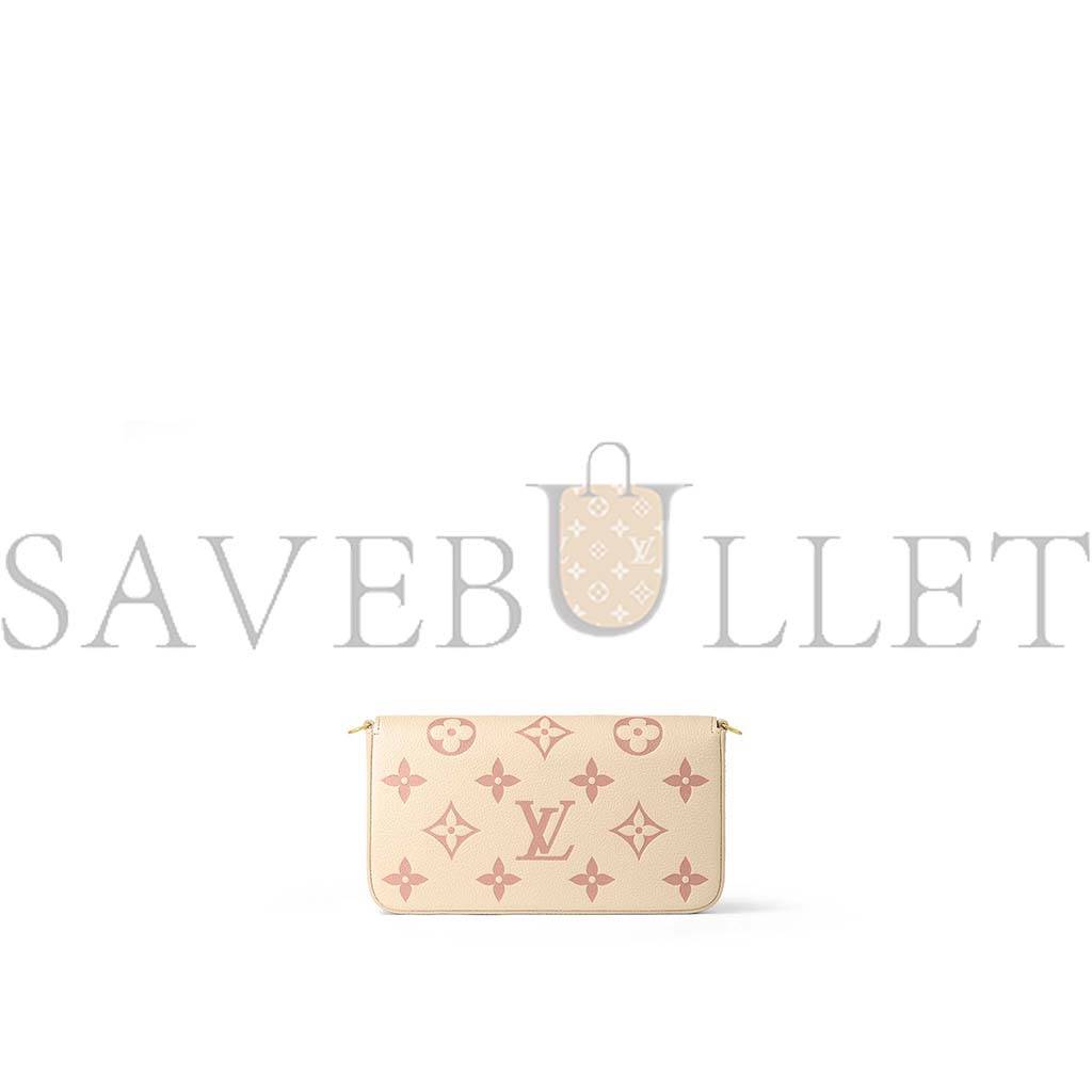 LOUIS VUITTON FÉLICIE POCHETTE M82047 (21*12*3cm)