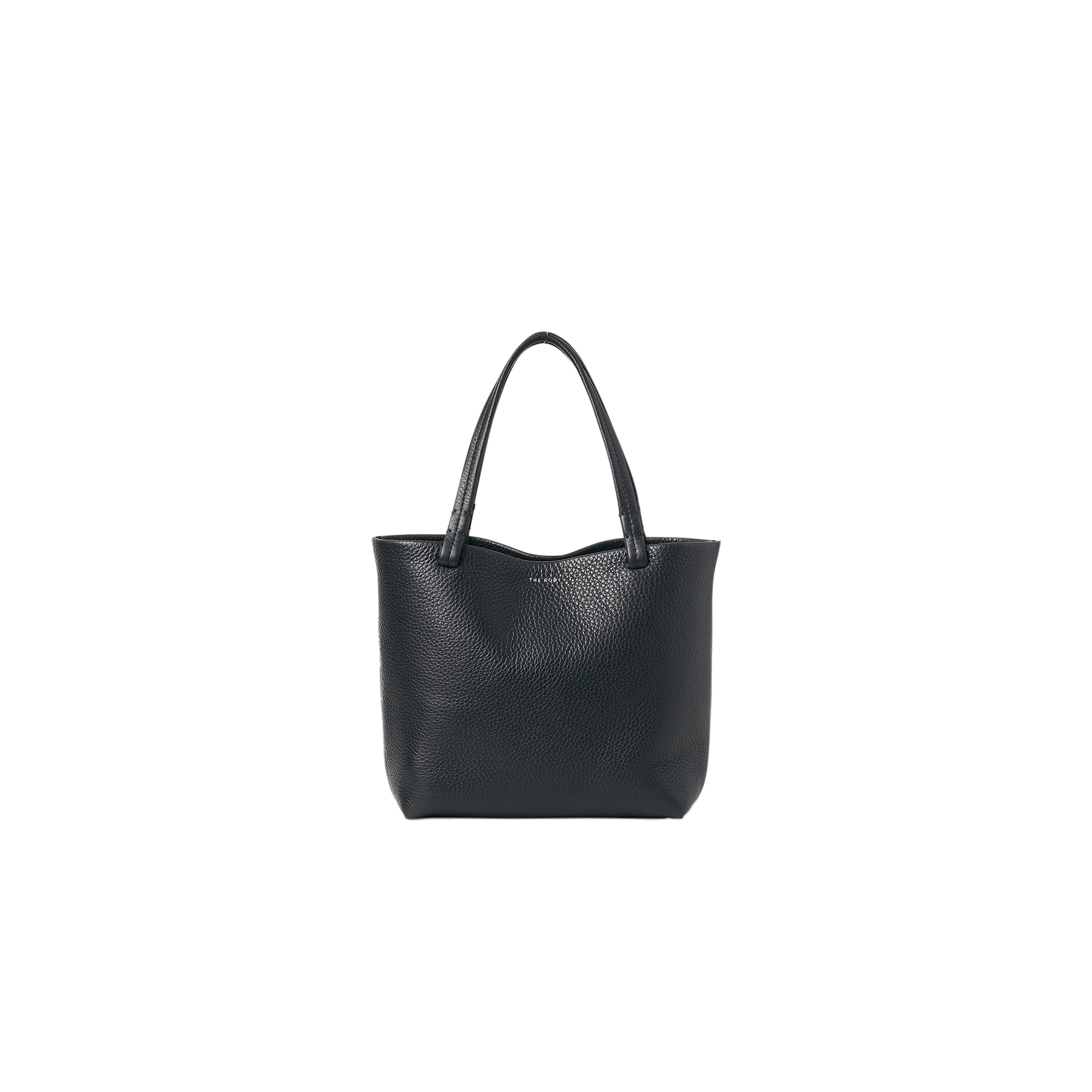 THE ROW SMALL PARK TOTE BAG IN LEATHER BLACK W1199L129BLPL (29*18*10cm)