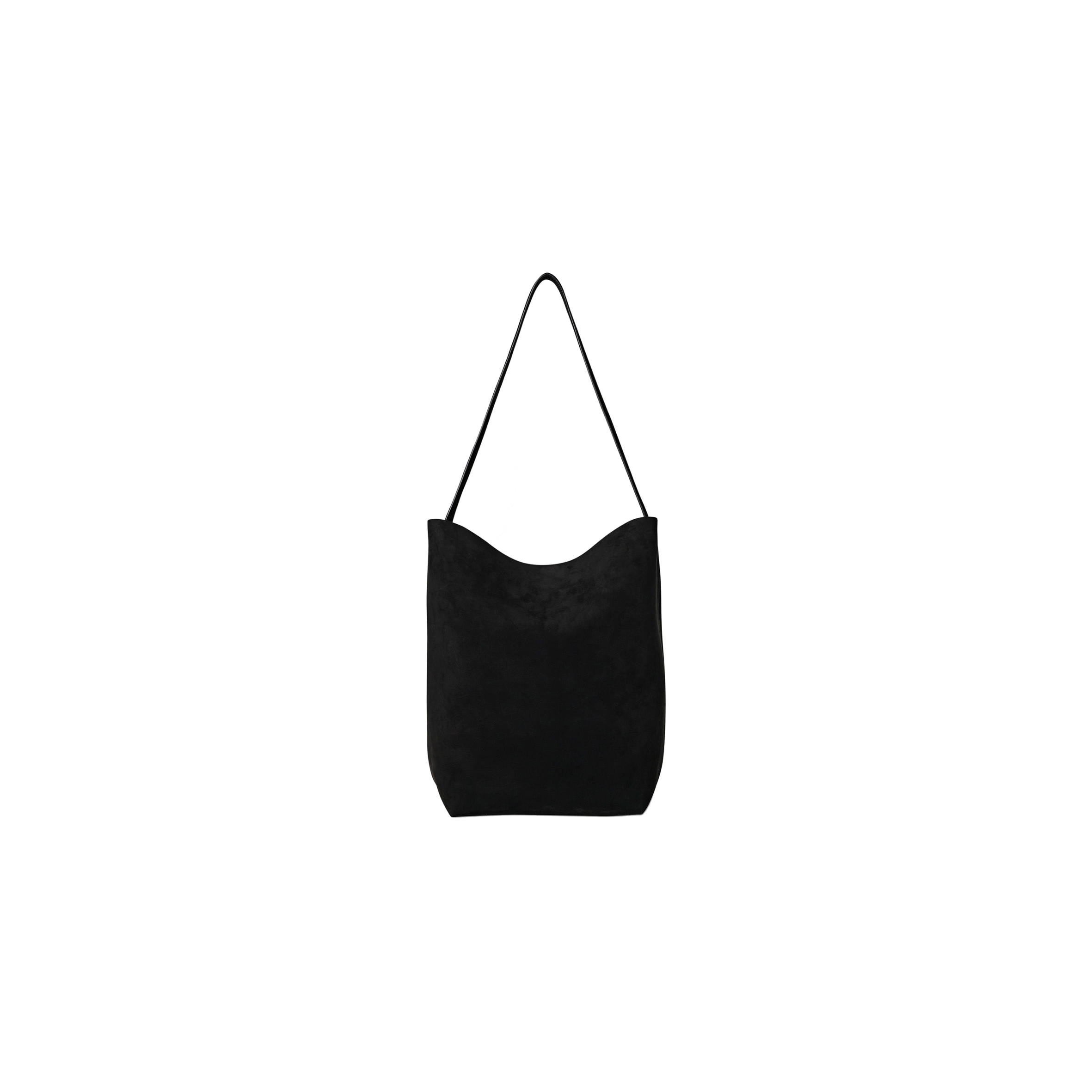 THE ROW MEDIUM NS PARK TOTE BAG IN NUBUCK BLACK W1313L87BLK (33*28*15cm)