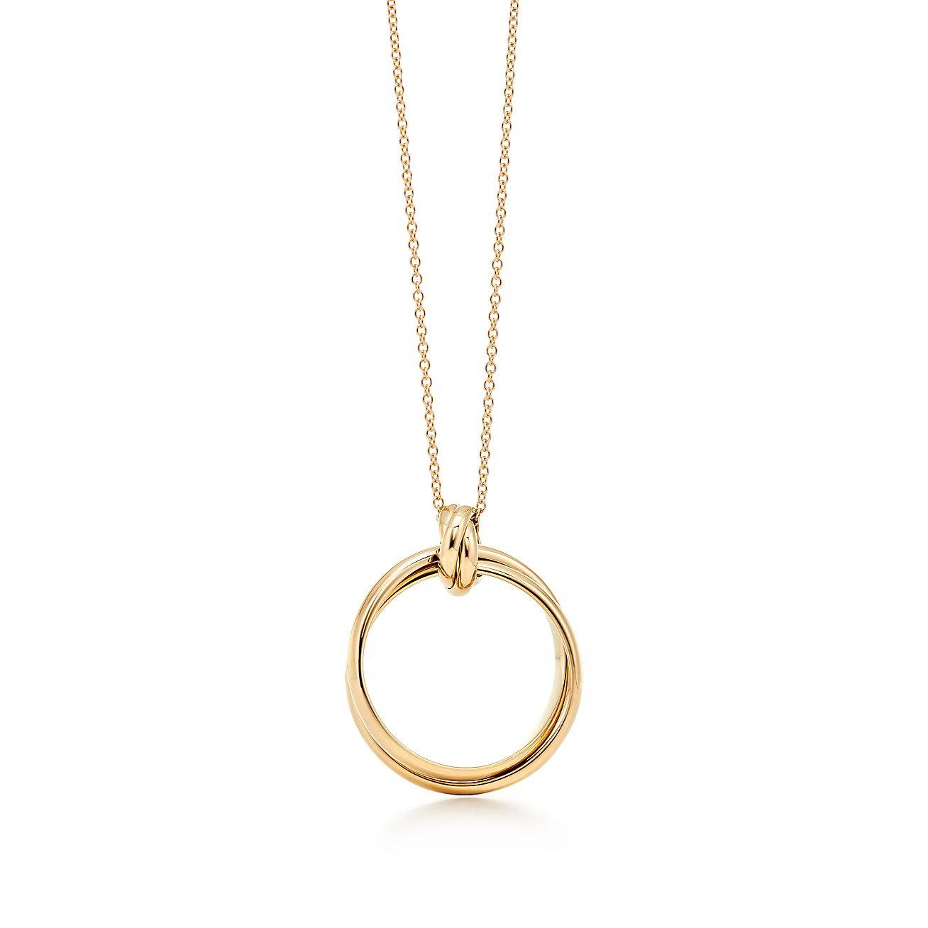 TIFFANY PALOMAS MELODY CIRCLE PENDANT