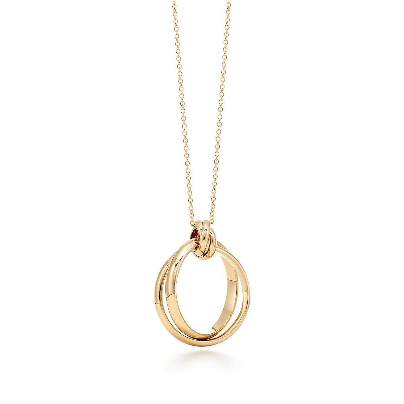 TIFFANY PALOMAS MELODY CIRCLE PENDANT