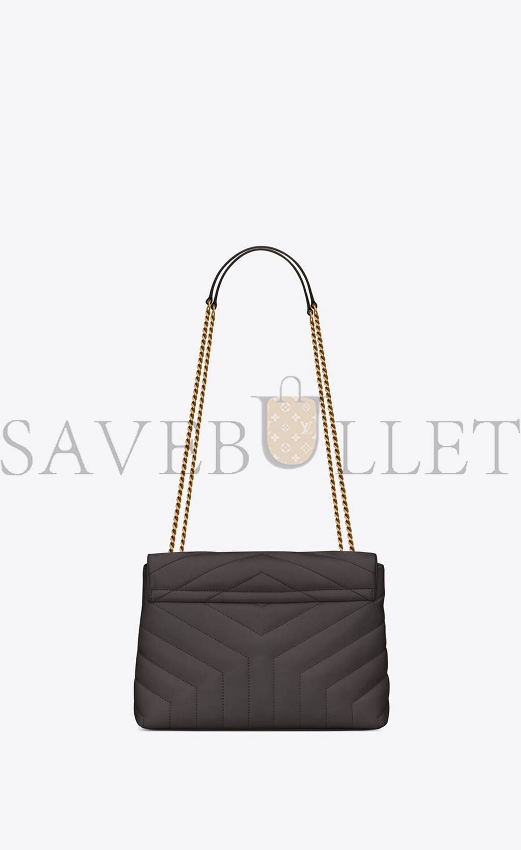 YSL LOULOU SMALL CHAIN BAG IN QUILTED LEATHER 494699DV7271112 (23*17*9cm)